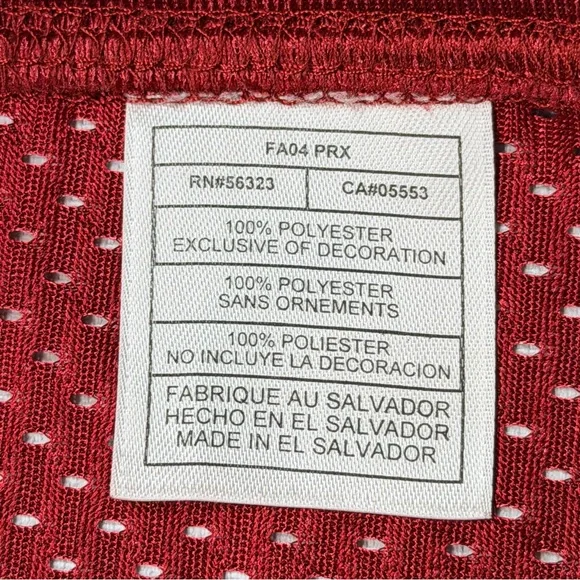 Nike Alabama Crimson Tide #97 Cornelius Bennett ‘86 Mesh Jersey XXL Length+2 EUC - Picture 7 of 10